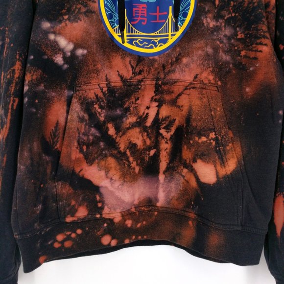 Nike Golden State Warriors Custom Dyed Hoodie S - Picture 3 of 12